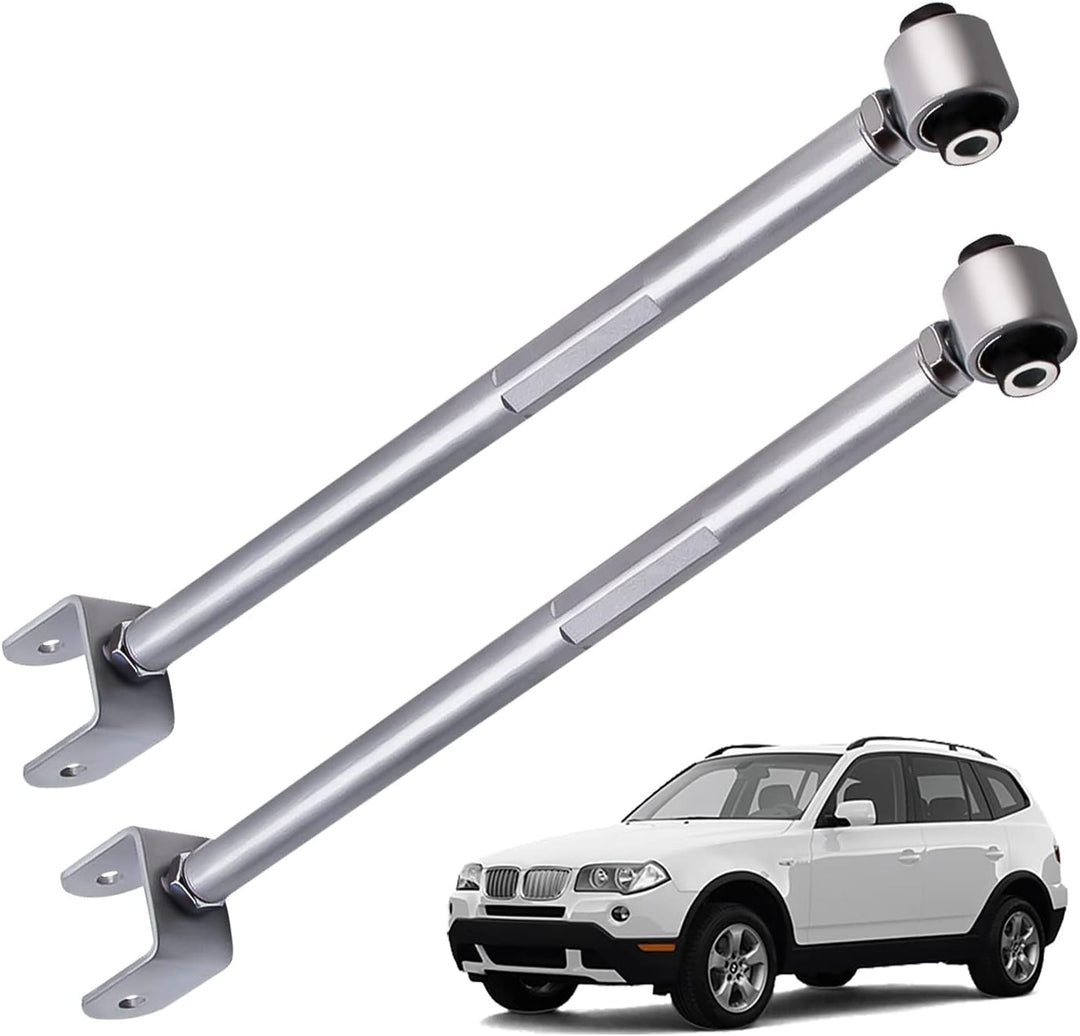 maXpeedingrods Einstellbar Querlenker Querstrebe für E36 E46 M3 Hinten control Arm silber.