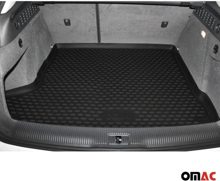 OMAC Kofferraummatte Kofferraumwanne kompatibel mit Jeep Renegade 2014-2024 Gummi TPE Schwarz