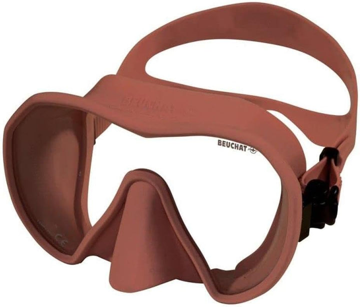 BEUCHAT Unisex-Adult Maxlux S Diving Mask Einheitsgrösse pink/rosa, Einheitsgrösse pink/rosa