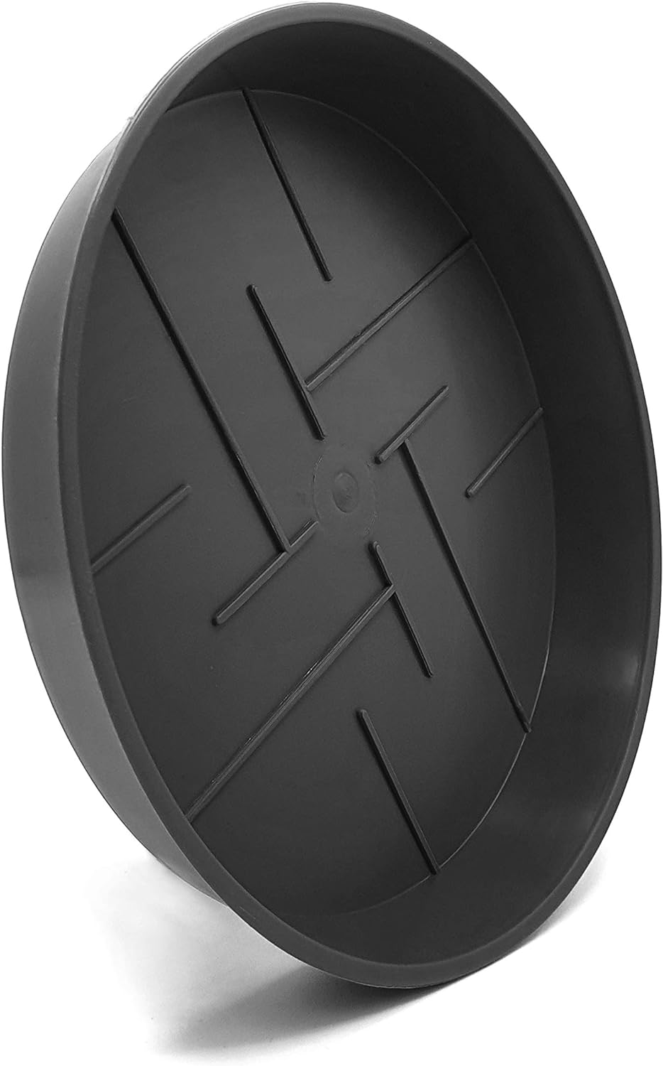 10er-Set Blumentopf-Untersetzer Rund aus Plastik 40 cm Durchmesser, Untertopf für Innen- und Aussenb