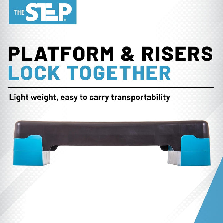 The Step Home Gym Workout System für Rumpf, Kraft, Stabilität und Widerstandstraining Schritt, Schri