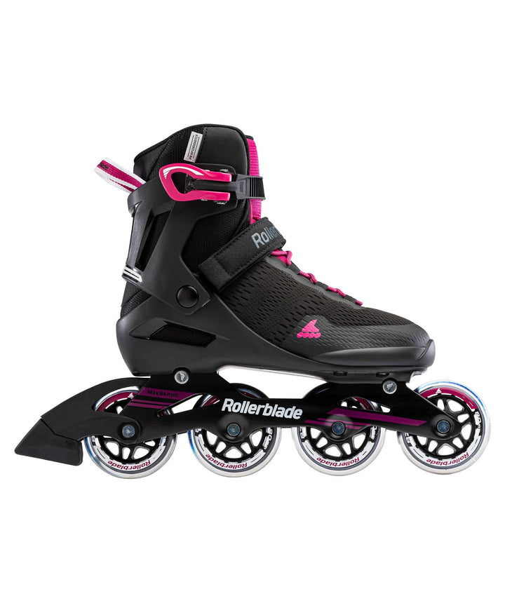 Rollerblade Damen Sirio 80 Inlineskate 275 Black/Raspberry, 275 Black/Raspberry