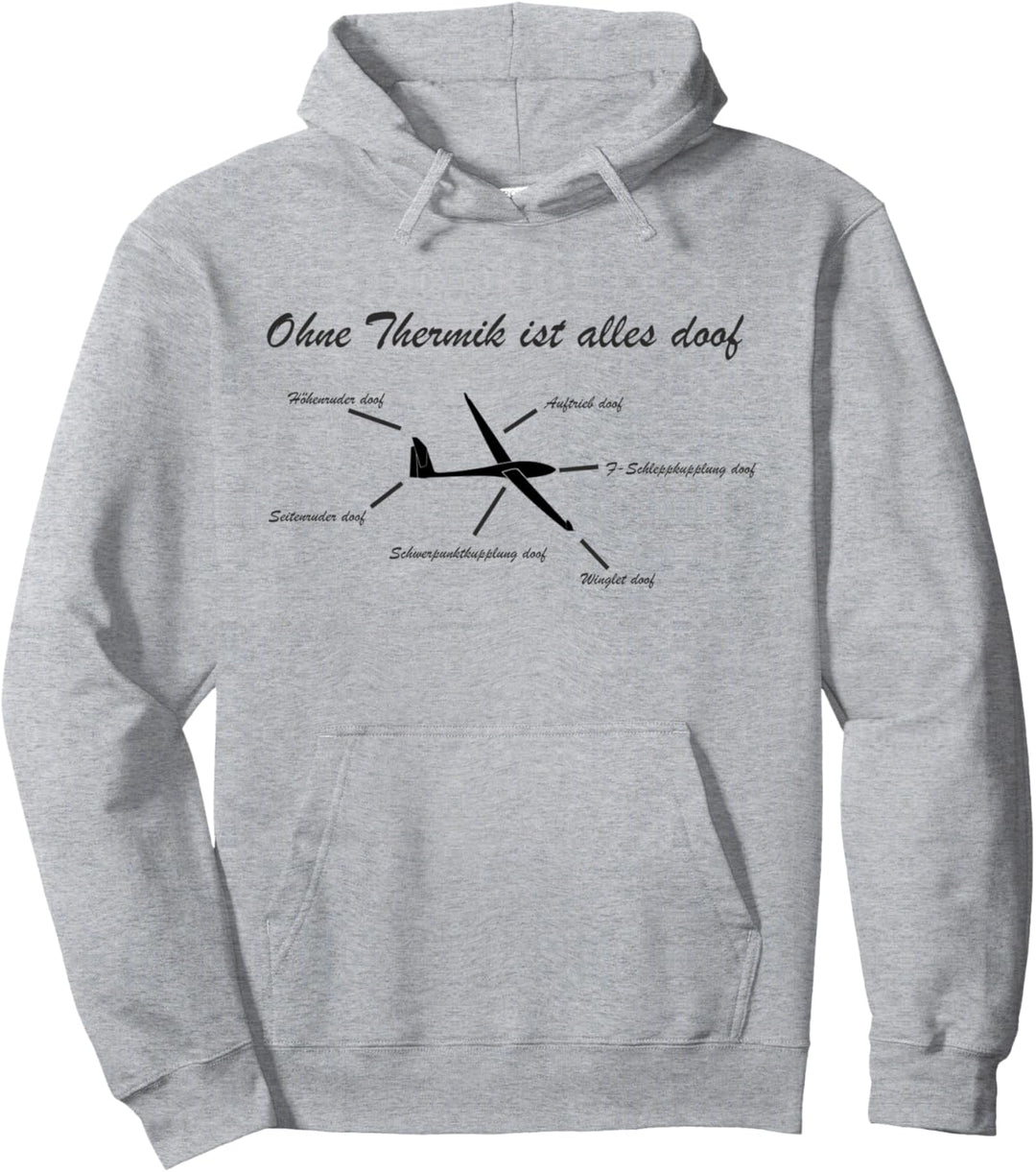 Segelflugzeug Segelflieger Pullover Hoodie
