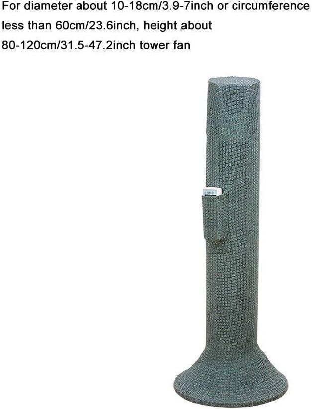 Stehende Lüfterstaubbedeckung Anti -Staub Elastischer Boden Stehende Vollbedeckung Turmventilator Ab