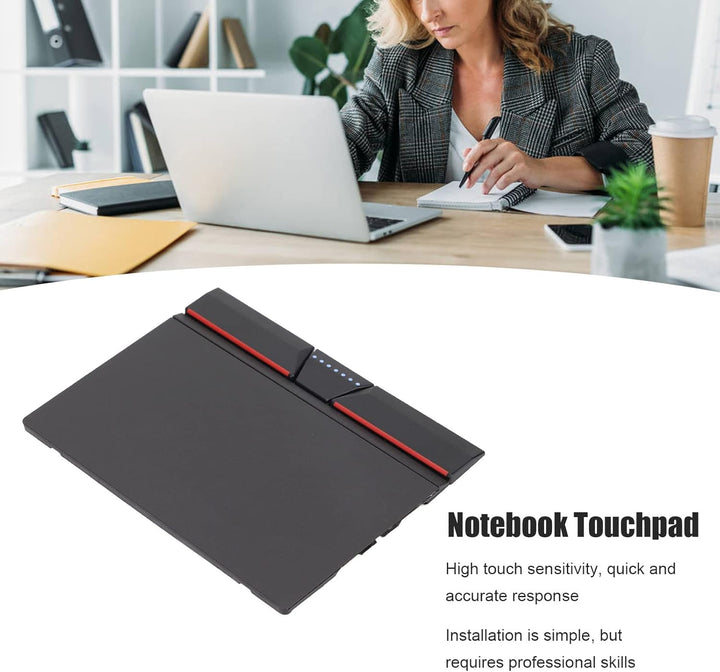 ciciglow Touchpad, Notebook-Touchpad DREI Tasten Touchpad Plug and Play Berührungsempfindliches Trac