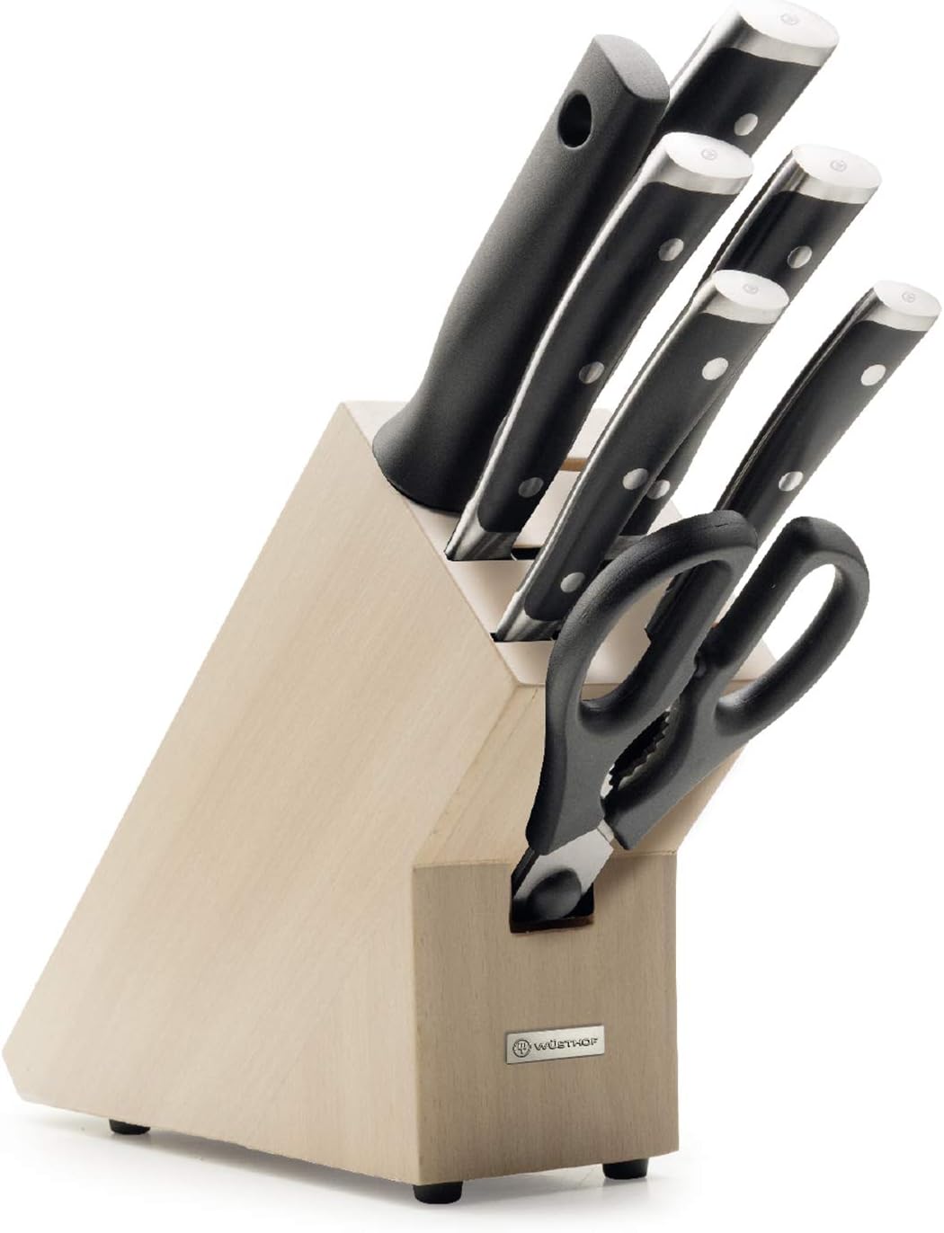 WÜSTHOF Classic Ikon Messerblock mit 7 Artikeln 7-teilig Braun