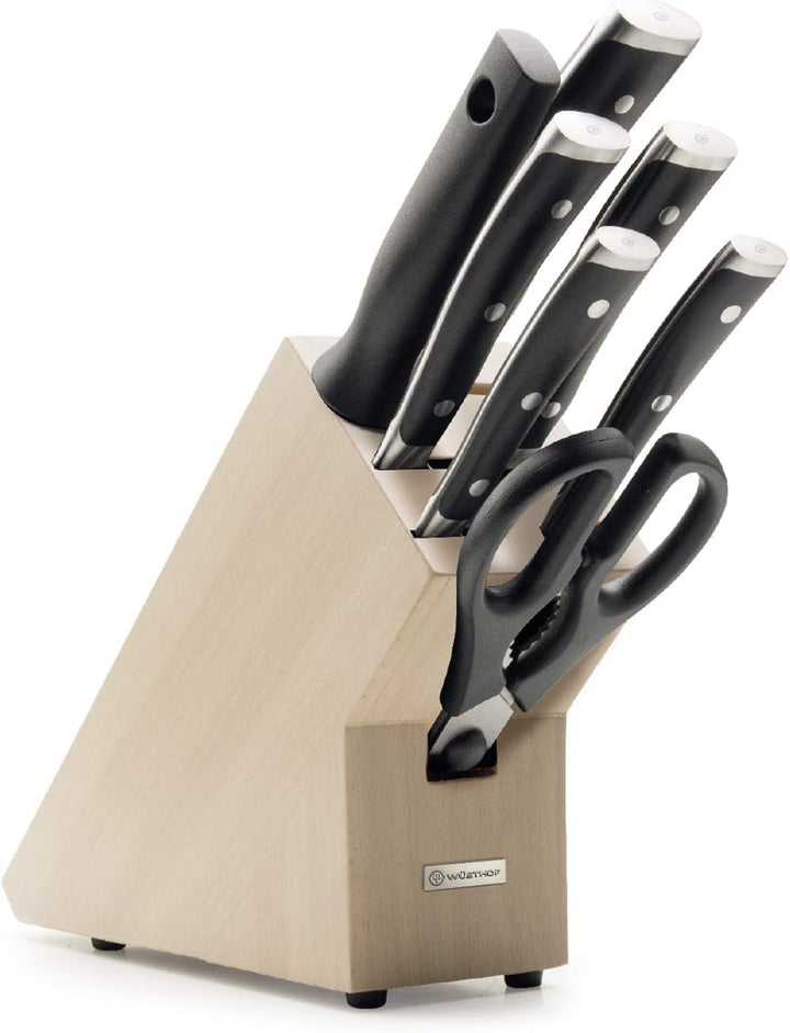 WÜSTHOF Classic Ikon Messerblock mit 7 Artikeln 7-teilig Braun