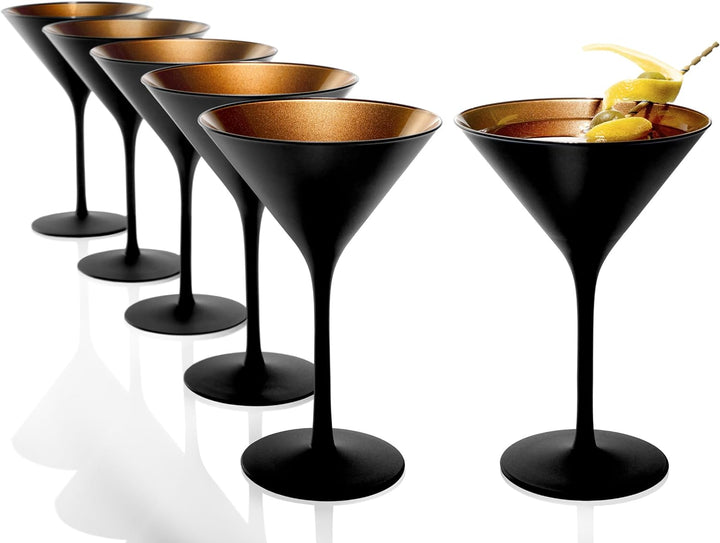 Stölzle Lausitz 1400025EL098 ELEMENTS Cocktailschale, Glas, 240 milliliters(6er pack) 6 Stück (1er P