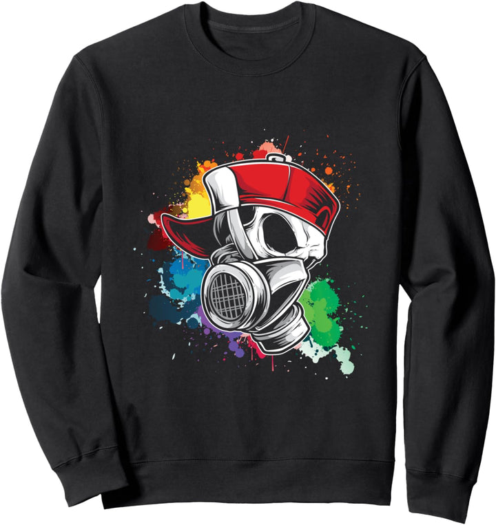 Graffiti Künstler Kunst Rap Stadt Urban Graffitis Hip Hop Sweatshirt