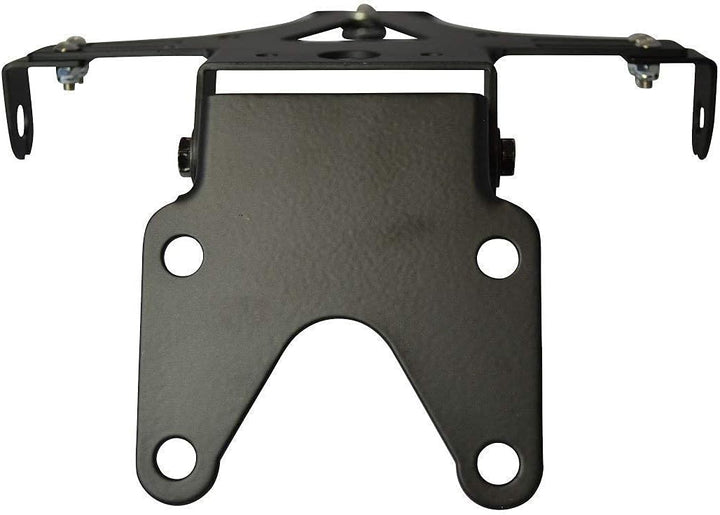Hochwertig Schwarz Universal Verstellbar Motorrad Kennzeichenhalter Kennzeichen Nummernschild Halter