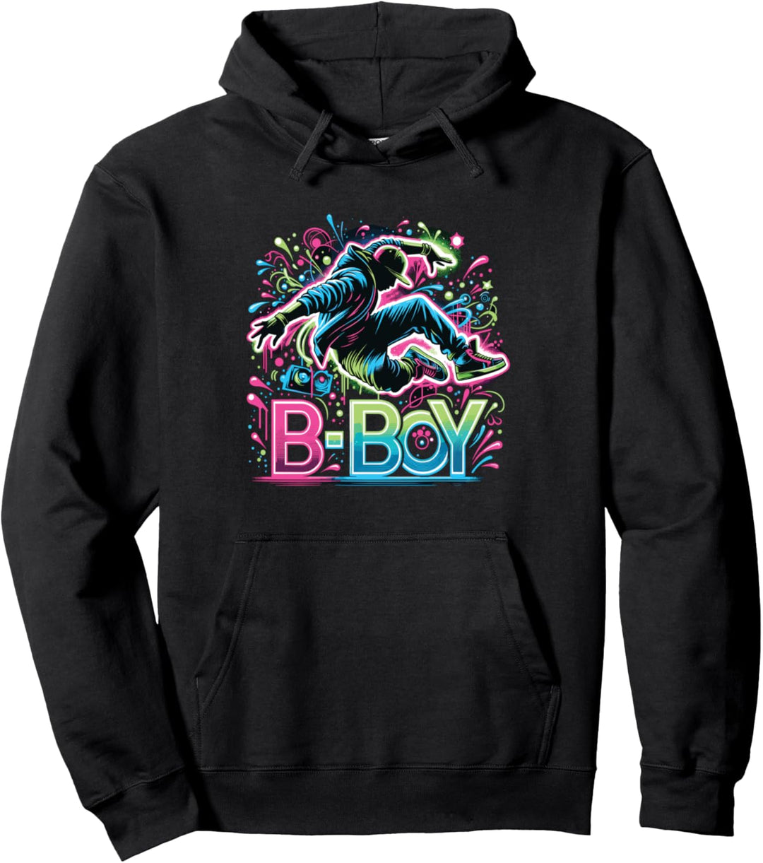 Breakdance Kinder Breakdancer Hip Hop Dance Breakdance Pullover Hoodie
