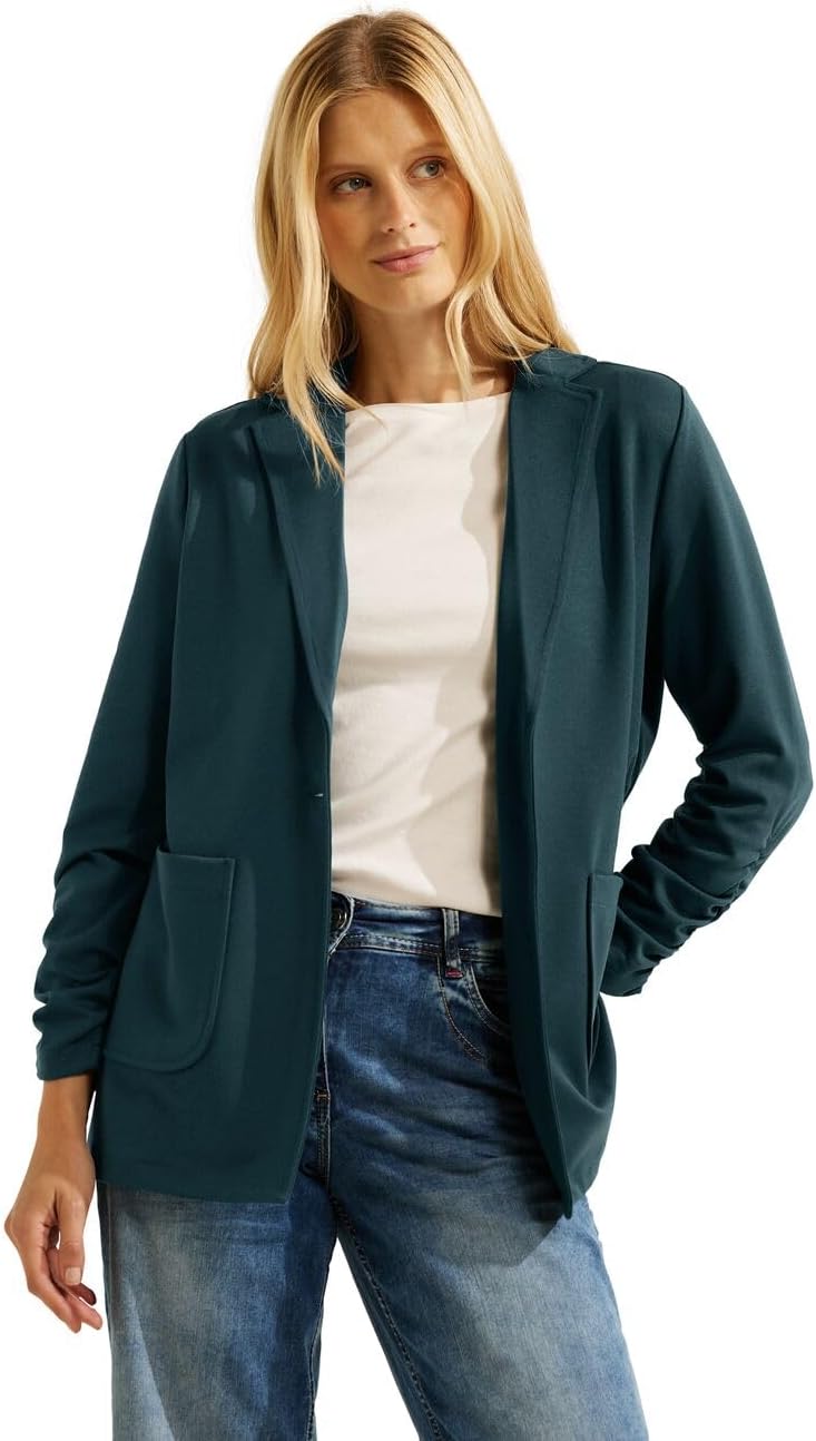 Cecil Damen Oversize Blazer S Deep Lake Green, S Deep Lake Green