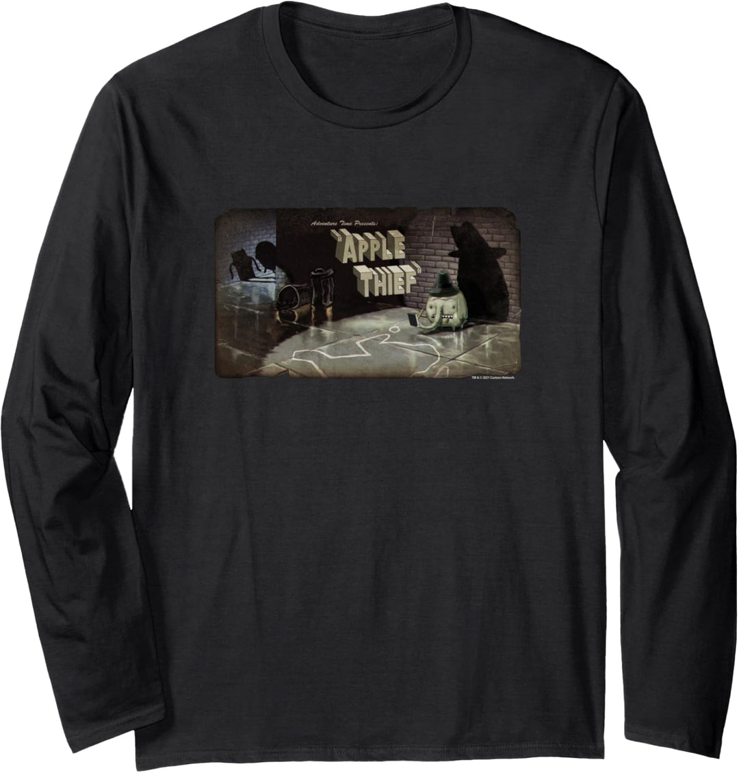 Adventure Time Apple Thief Card Langarmshirt