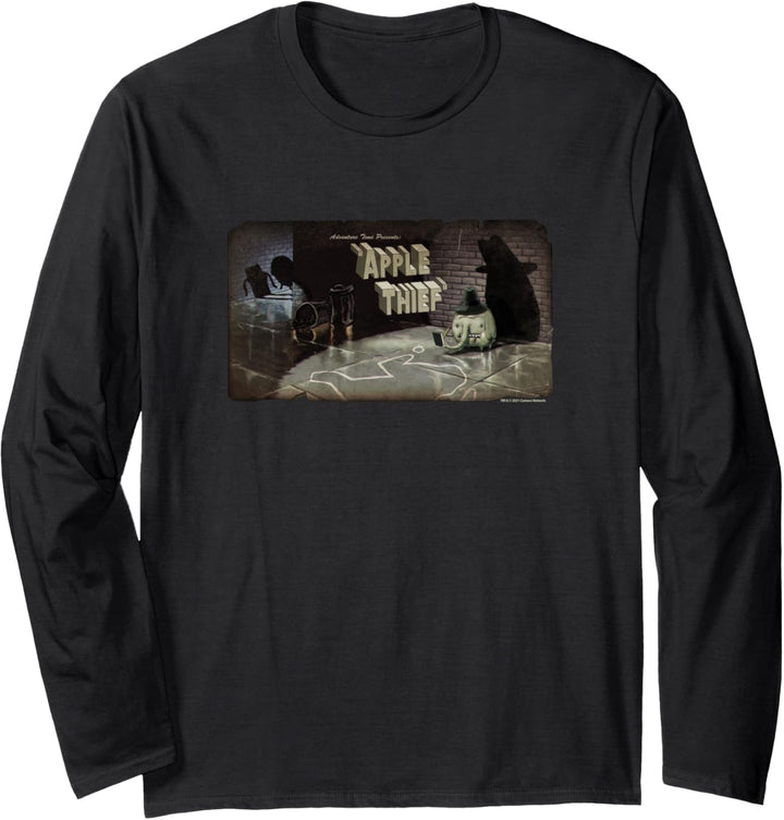 Adventure Time Apple Thief Card Langarmshirt