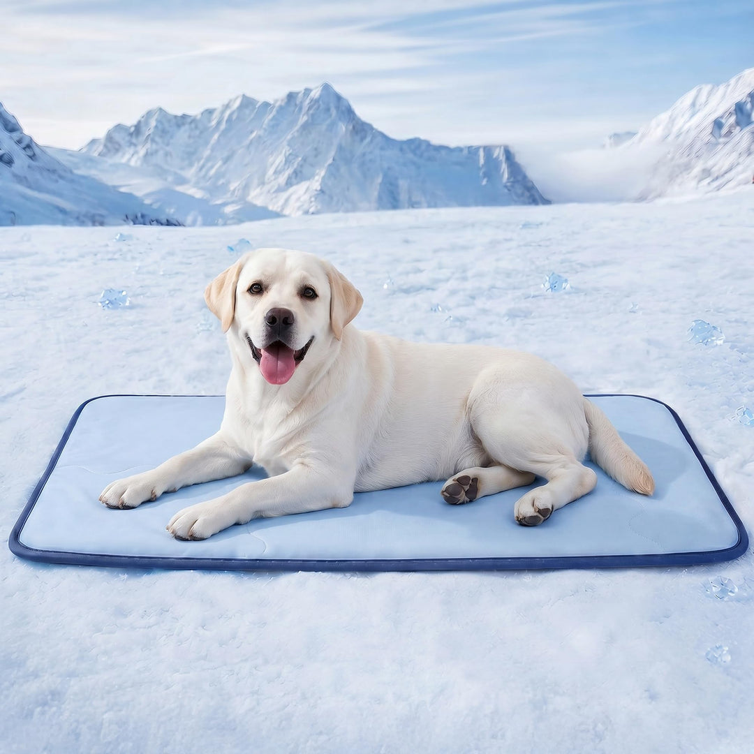 Deconovo Selbstkühlende Kühlmatte für Hunde &amp; Katzen, Atmungsaktive Kühldecke für Sommer, Faltbar &amp;
