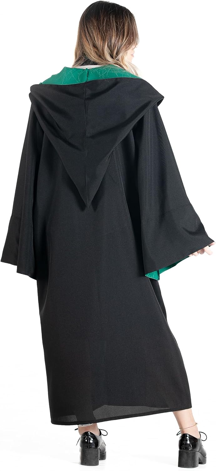 Ciao- Cloak Cape Tunic Deluxe official Harry Potter Wizarding World (One size adult) with embroidere