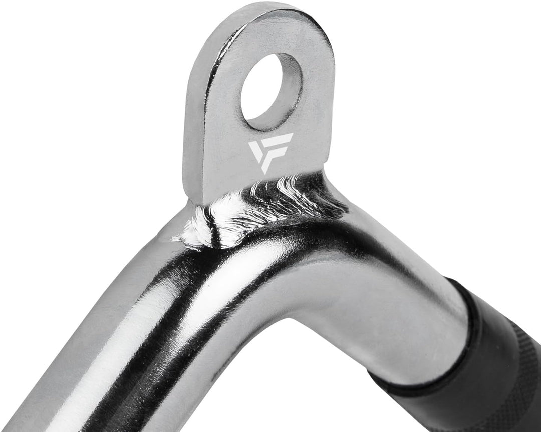 VirtuFit Trizeps Stange - V-Stange - LAT-Pull-Down-Kabelaufsatz, Trizeps-Pressstange, V-förmige Stan