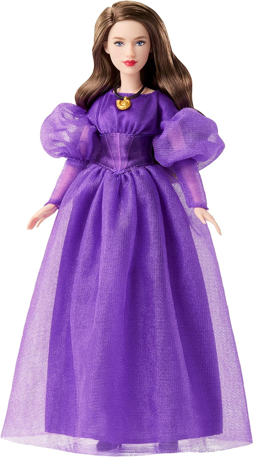 Disney Arielle, die Meerjungfrau - Vanessa Bösewicht in menschlicher Form mit lila Kleid, abnehmbare