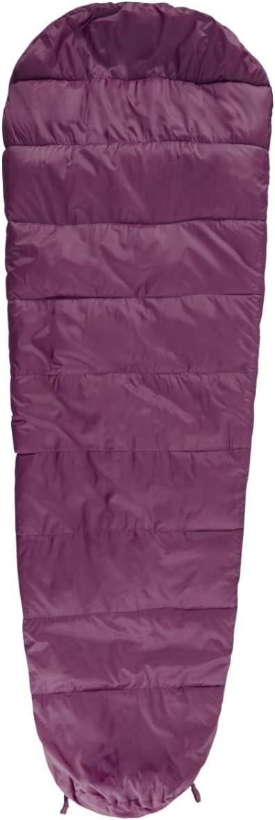 Trespass Doze DREI Jahreszeiten Schlafsack Mit Zweiwegereissverschluss 230cm X 85cm X 55cm EACH Blac