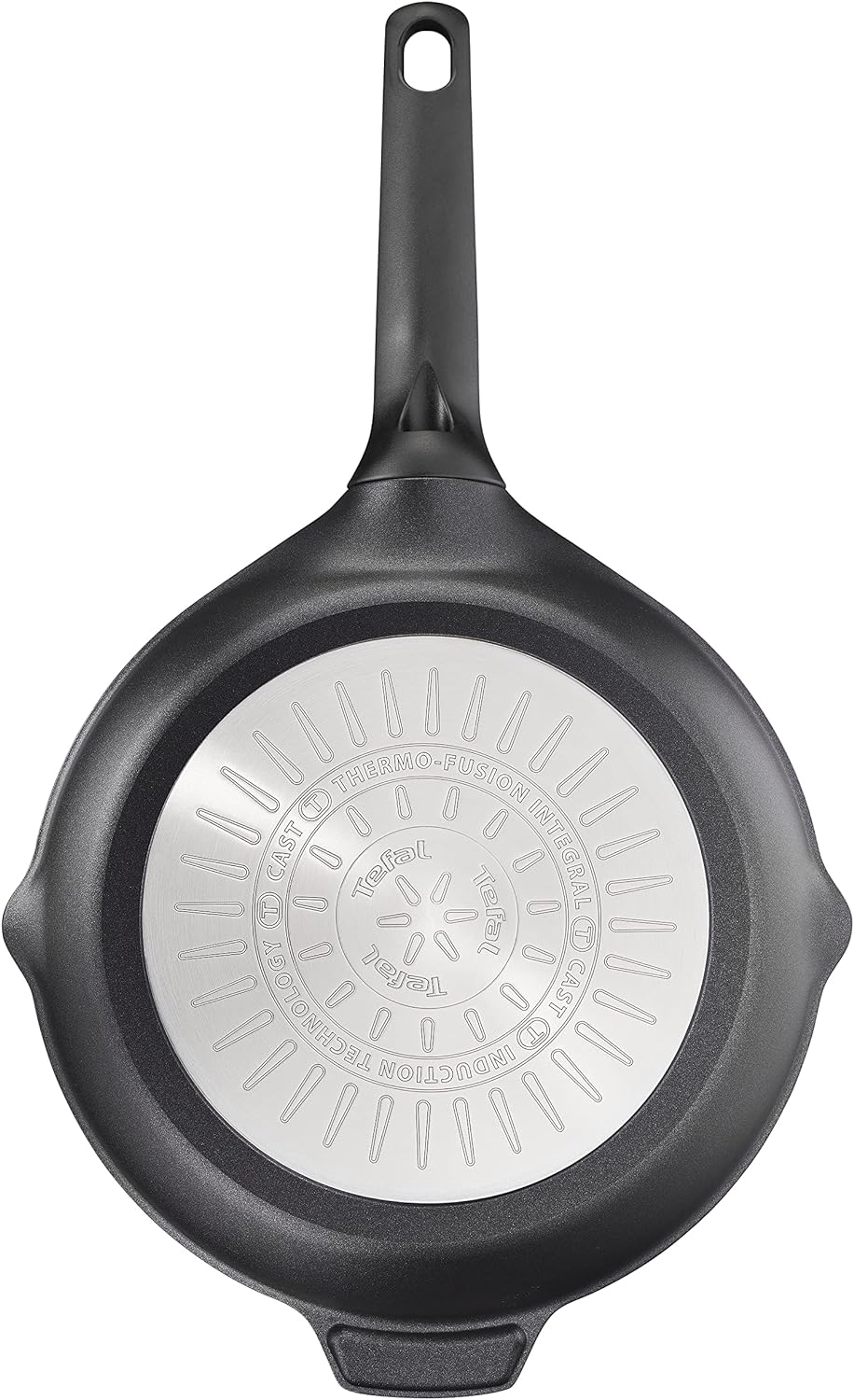 Tefal E24940 Robusto Aluguss Grillpfanne 26 cm | einfache Reinigung | Antihaftversiegelung | Thermo-