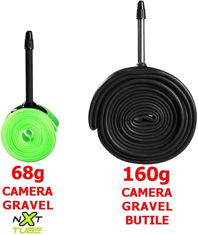 Barbieri NXT Superleichte Gravel-Kamera, für Erwachsene, Unisex, Grün, klein