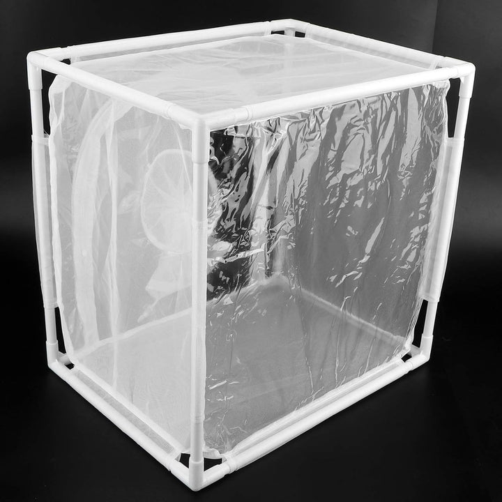 Insekten-Netzkäfig Gewächshaus Wiederverwendbare zusammenklappbare Mini-Pflanzenschmetterlinge Brutk