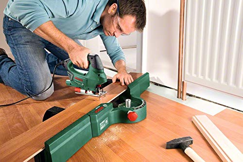Bosch Stichsäge PST 900 PEL (Hubzahl bei Leerlauf 500 bis 3100 U/min, in Kunststoffkoffer) + 10tlg.