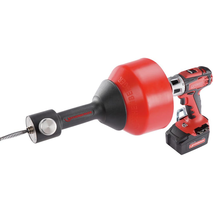 ROTHENBERGER 1000002298 ROSPIMATIC CL Rohrreinigungs Grundgerät, 8mm Spiraldurchmesser, 0m-7.5m Arbe