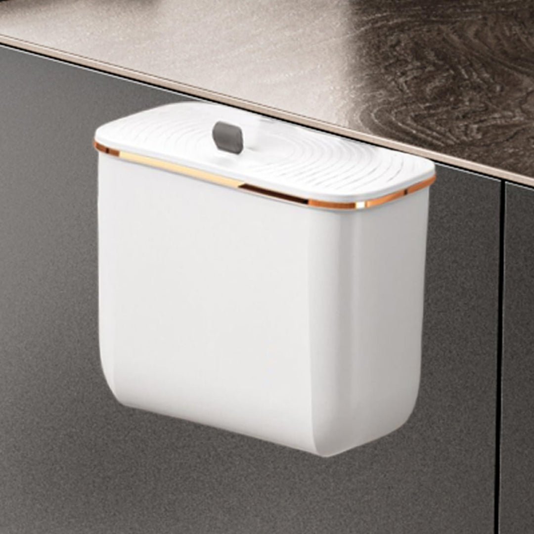 7L Küchenmülleimer mit Deckel, hängende Küche Abfalleimer, wasserdicht Kompostbehälter, Komposteimer