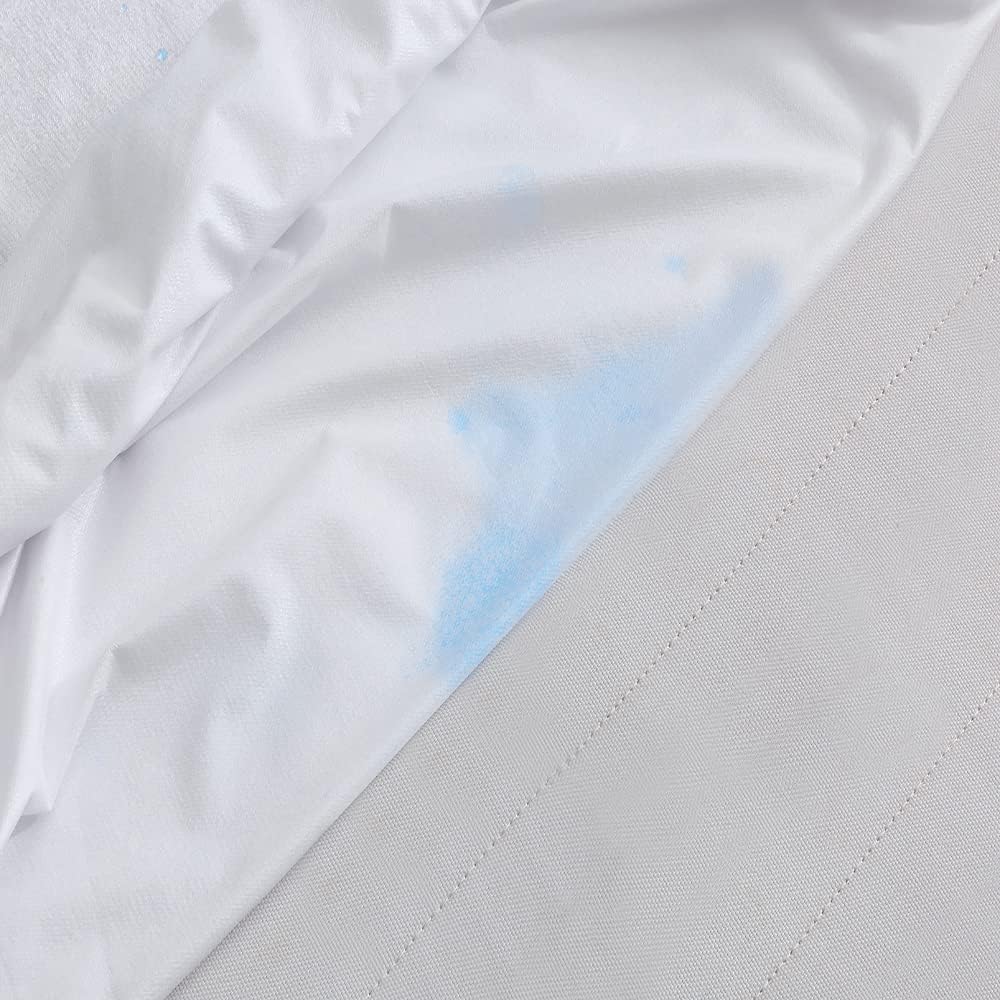 Bedecor Matratzenschoner 150x200cm Wasserdicht Atmungsaktive Bambus Matratzenauflage Wasserundurchlä
