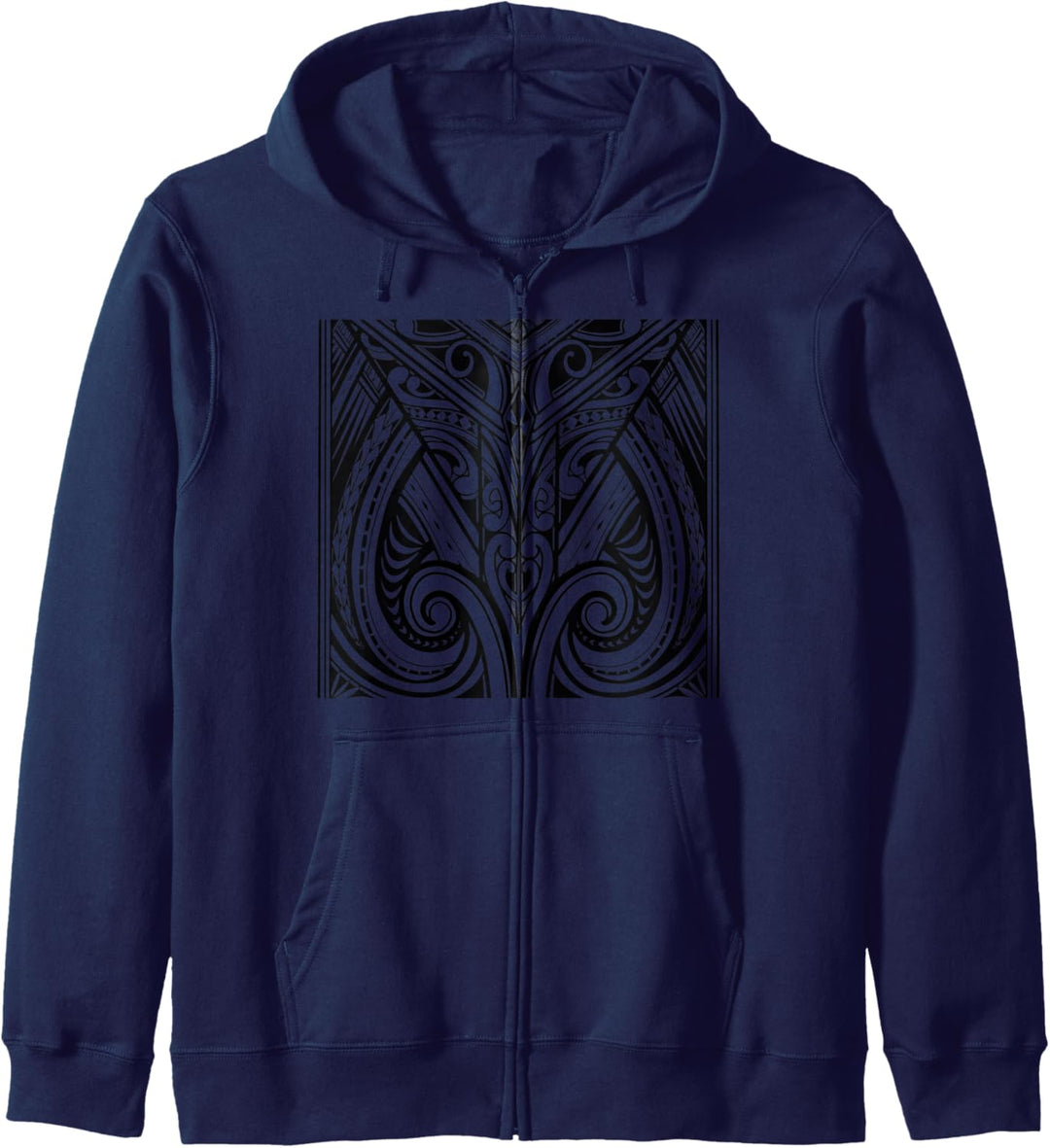 Polynesisches Stammesinsel Kapuzenjacke