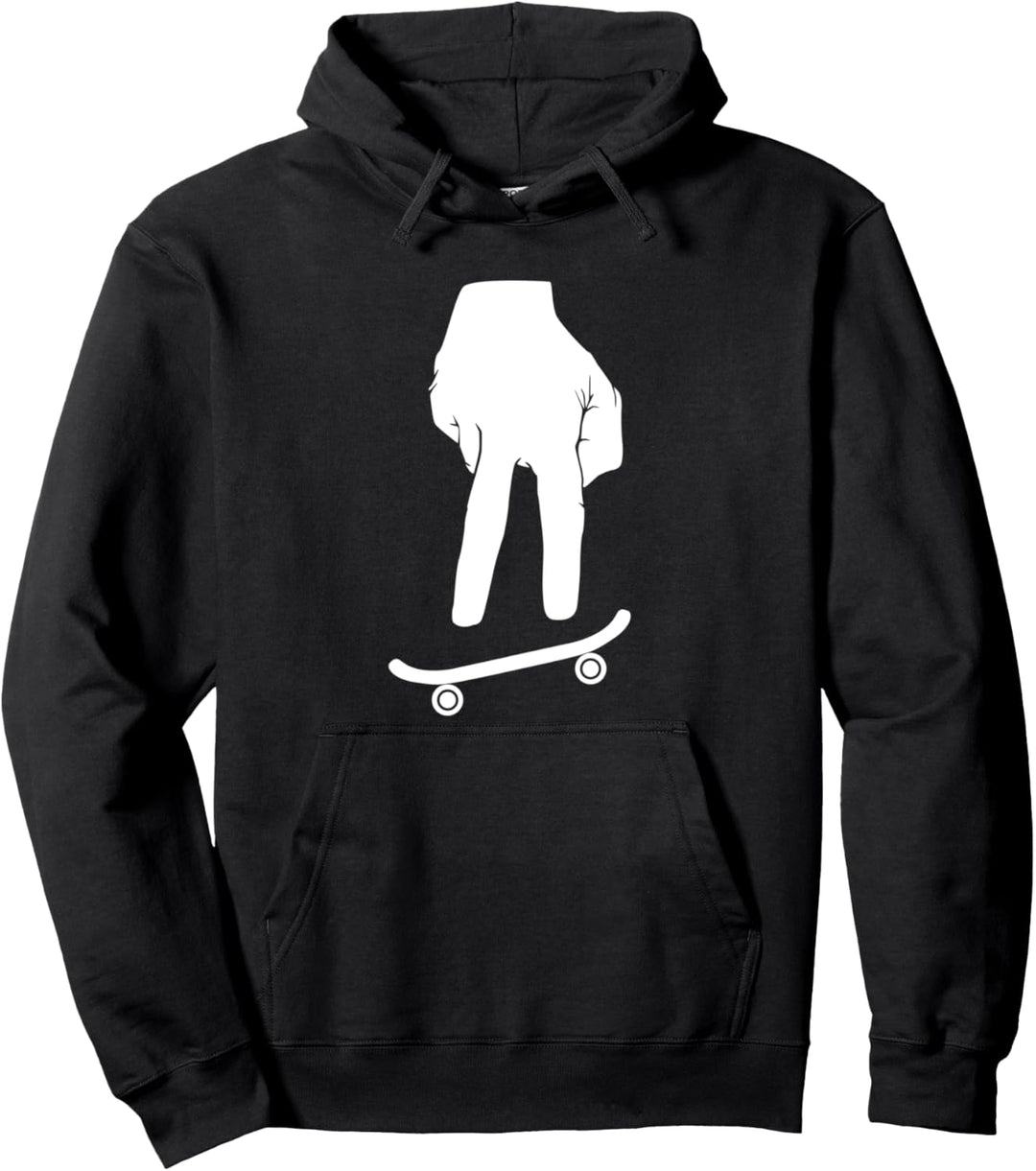 Finger-Skateboarding Hobby Skateboard Pullover Hoodie
