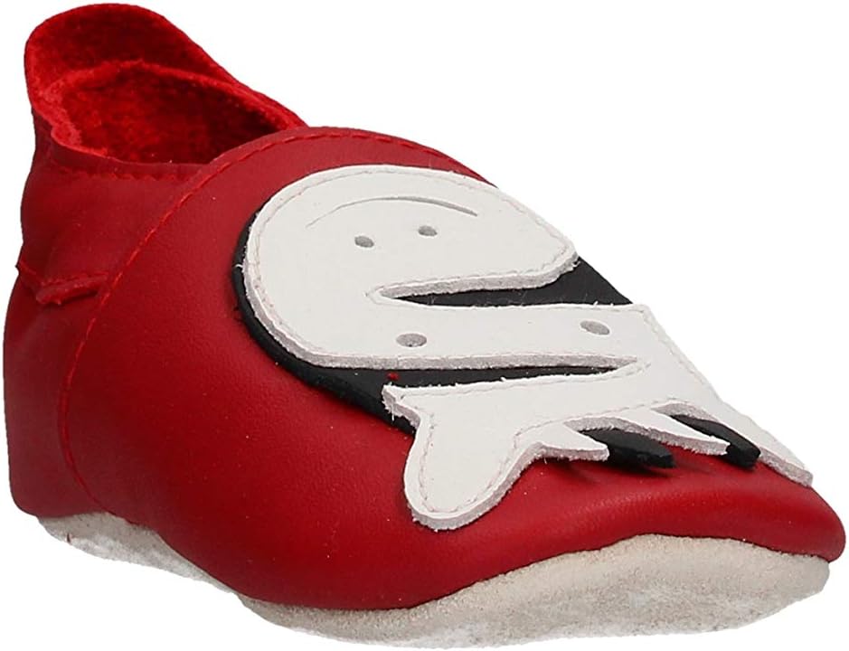 Bobux Zebra Red Baby Hausschuhe Rot 1000-008