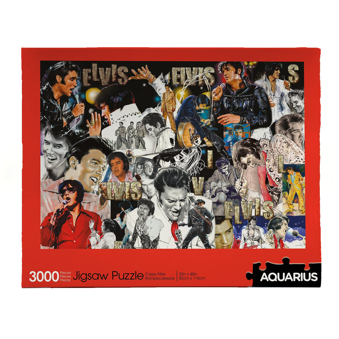 AQUARIUS Elvis Puzzle (3000 Piece Jigsaw Puzzle) - Officially Licensed Elvis Presley Merchandise & C