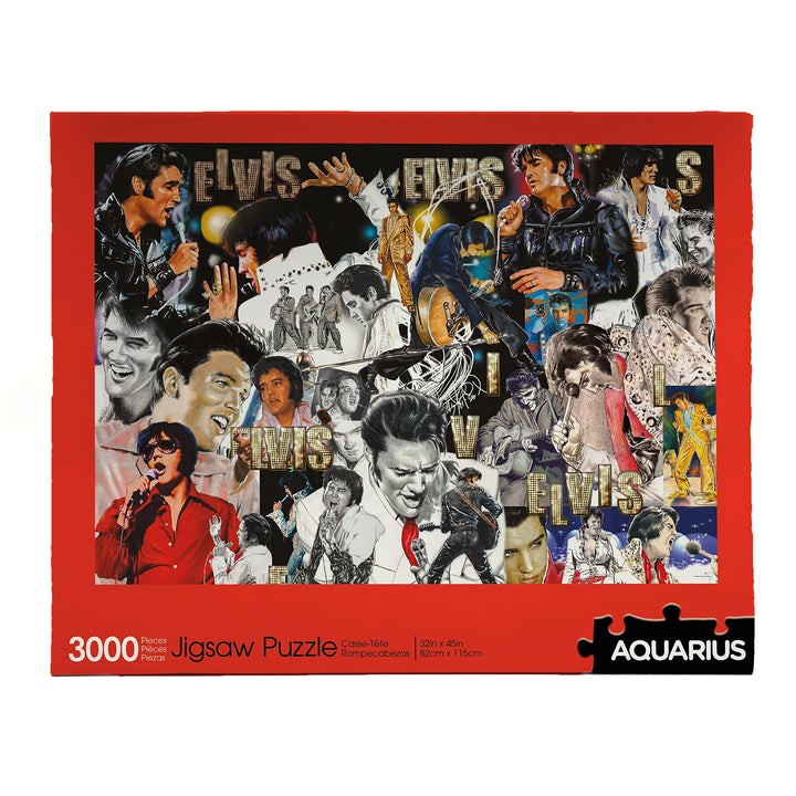 AQUARIUS Elvis Puzzle (3000 Piece Jigsaw Puzzle) - Officially Licensed Elvis Presley Merchandise & C
