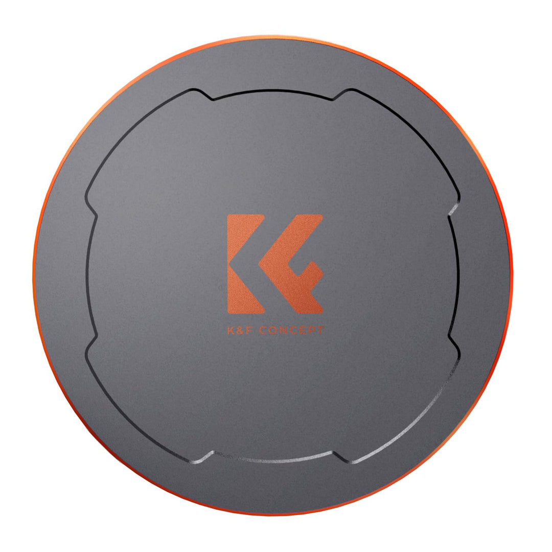 K&amp;F Concept 2-in-1 Magnetic Metall Objektivdeckel mit Gewinde-67mm,Kompatibel mit Objektiven und K&amp;F