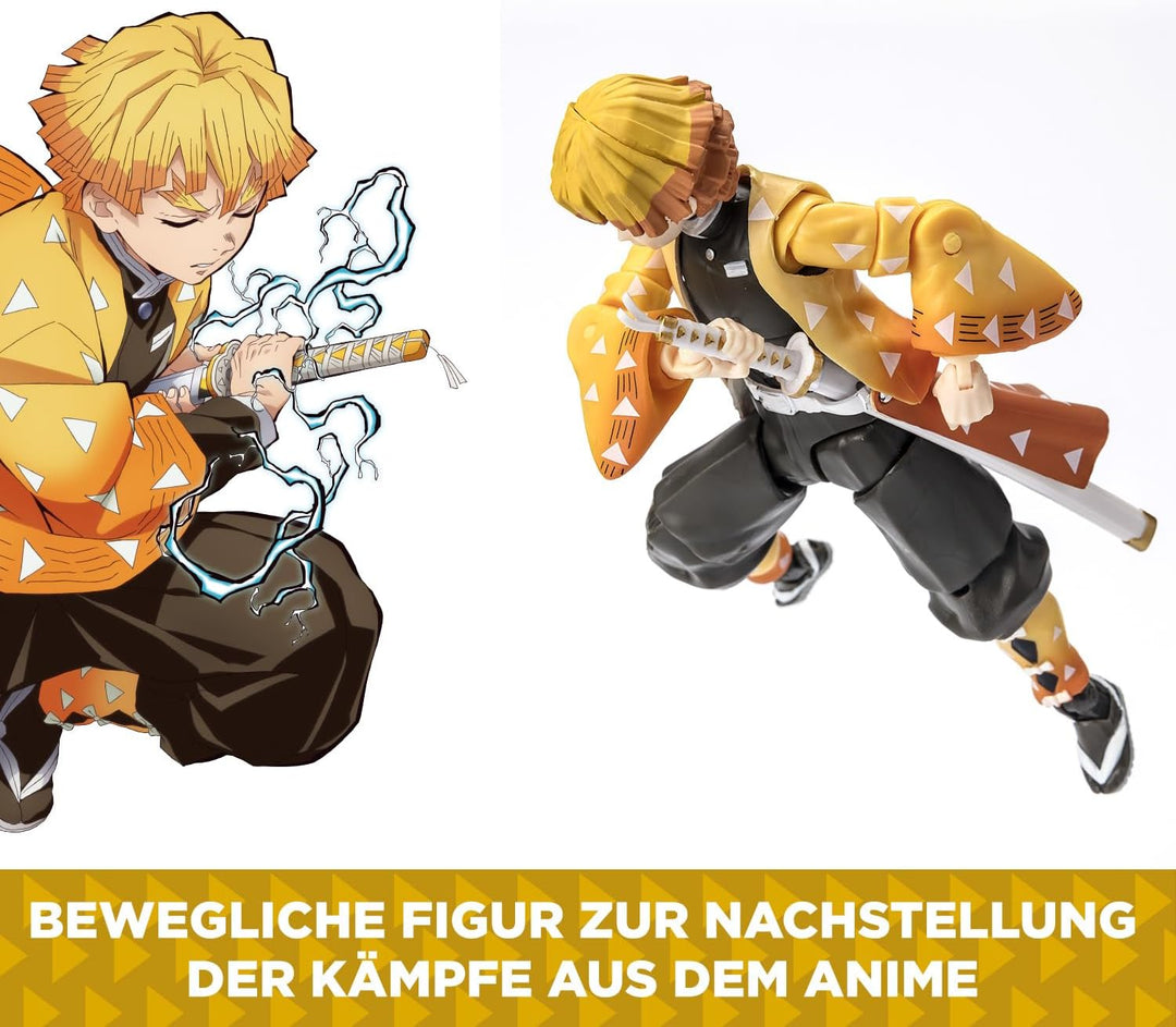 BANDAI - Ultimate Legends HD - Actionfigur Demon Slayer 12 cm - Zenitsu Agatsuma - Offizielle Demon