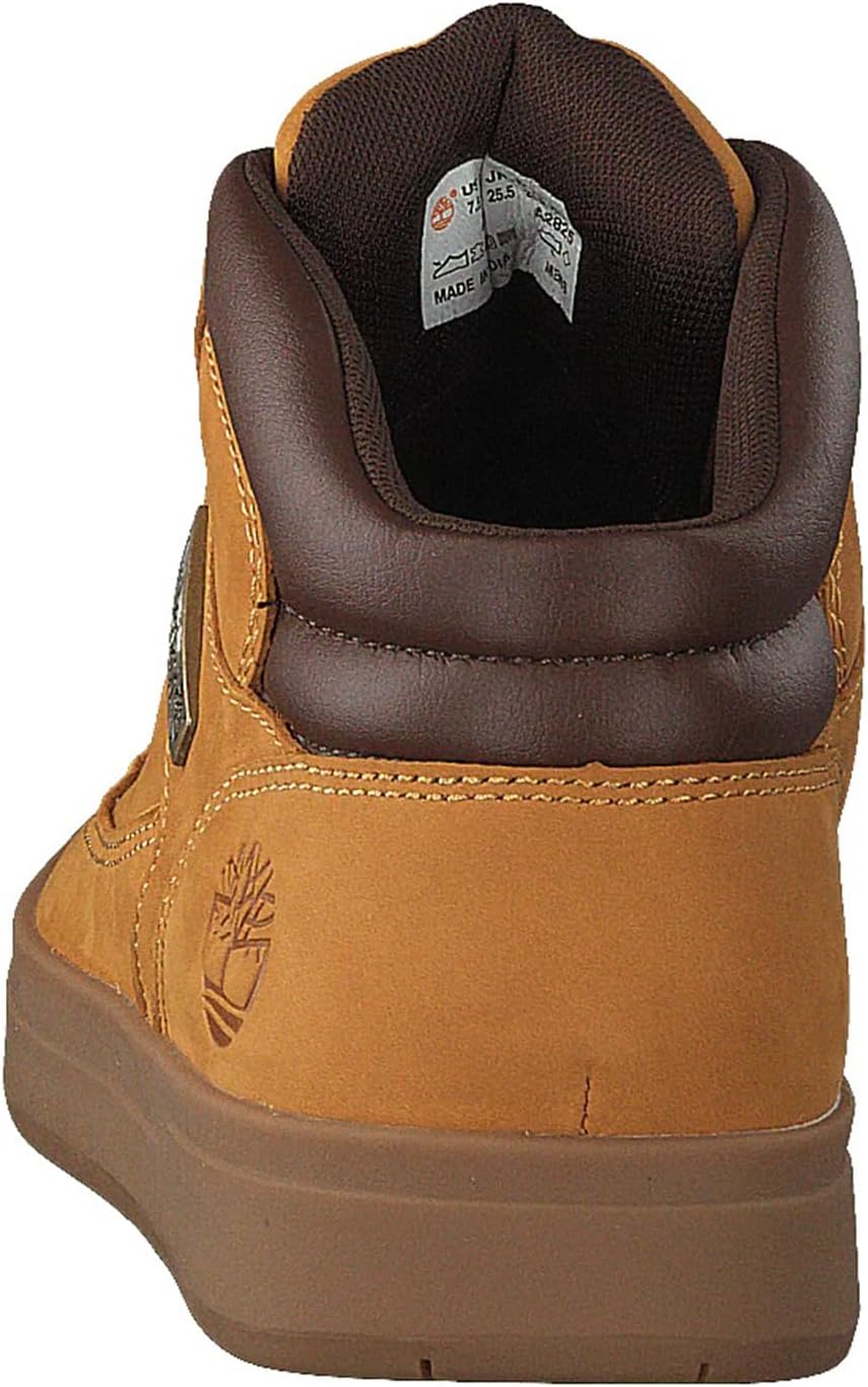 Timberland Herren Davis Square Hiker Stiefel 40 EU Gelb Nubuck, 40 EU Gelb Nubuck