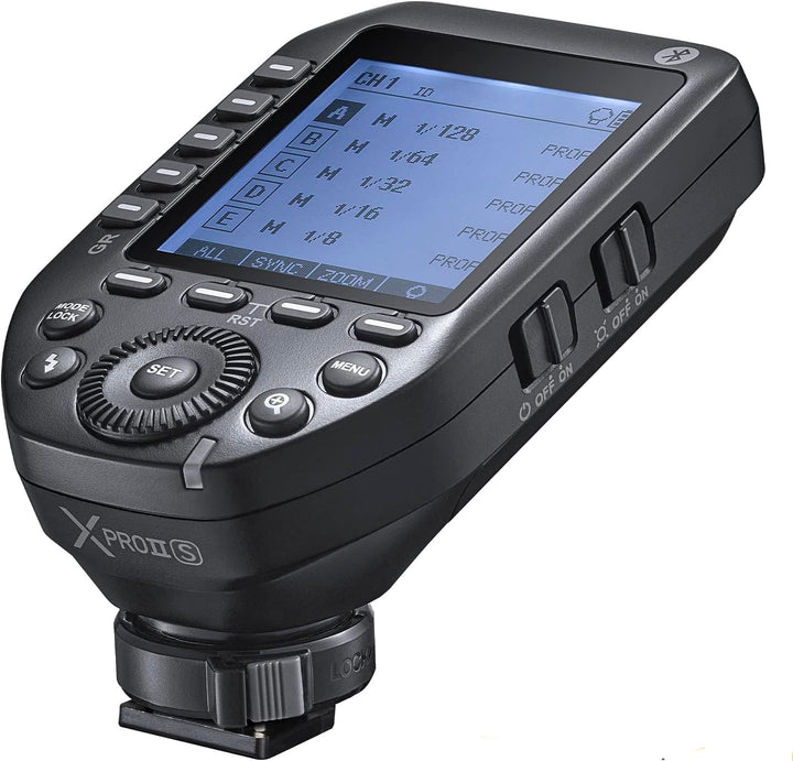 Godox XProII Drahtloser TTL-Blitzauslöser für Sony-Kameras, 2.4G 1/8000s HSS, Bluetooth-Verbindung,