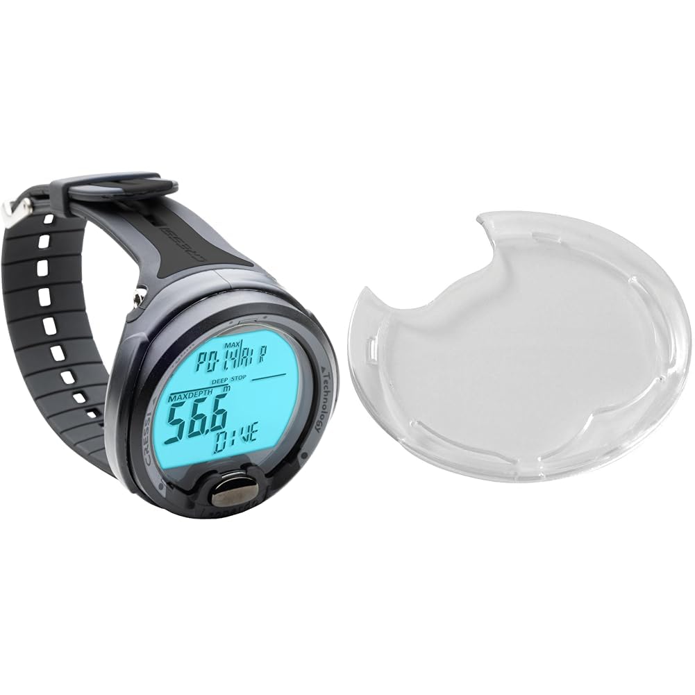 Cressi Leonardo - Premium Tauchcomputer Air / Nitrox und Tiefenmesser Modi - WEEE NR. DE 13961704 Sc