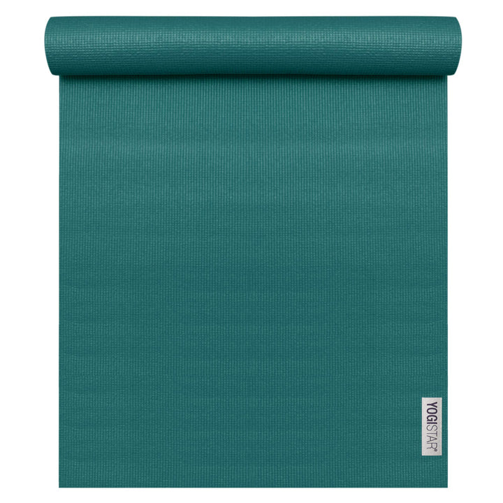 Yogistar Yogamatte Basic - rutschfest - 23 Farben Petrol