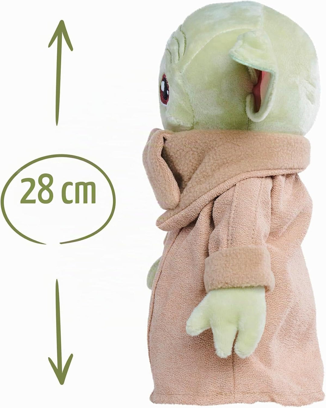 Disney Mandalorian Grogu, 28cm Plüsch, Plüschfigur ab den ersten Lebensmonaten