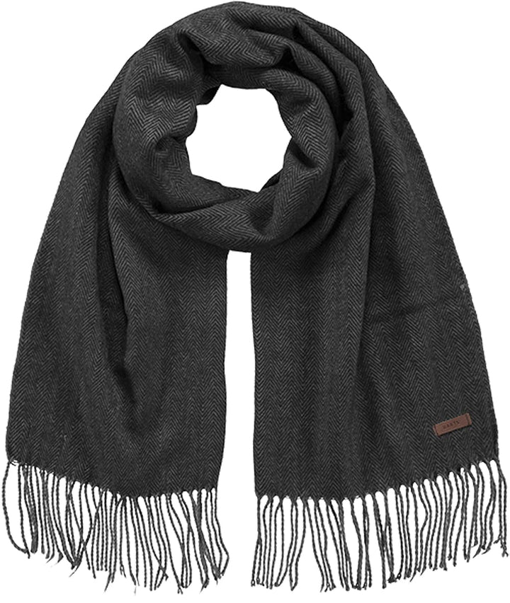 Barts Herren Soho Scarf Schal Einheitsgrösse Schwarz (Black 0001), Einheitsgrösse Schwarz (Black 000