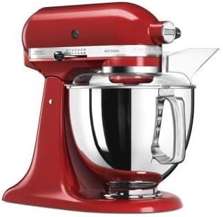 KitchenAid Artisan Küchenmaschine, 4,8 Liter, inkl. Zubehör, 15-teilig, Entsafter-Vorsatz, Liebesapf
