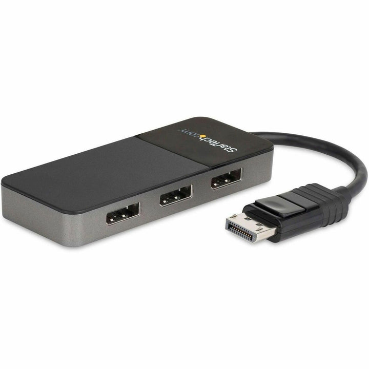 StarTech.com 3-Port Multi-Monitor DisplayPort Adapter, DP auf 3x DisplayPort 1.4 Splitter, Dreifach