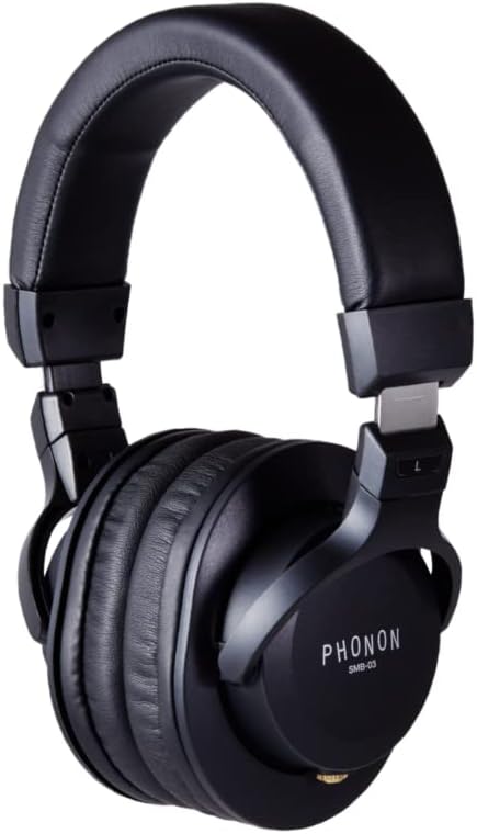 PHONON SMB-03 Subtonic Studio Monitor Basic Kopfhörer für professionelle Studio und Musiker DJs