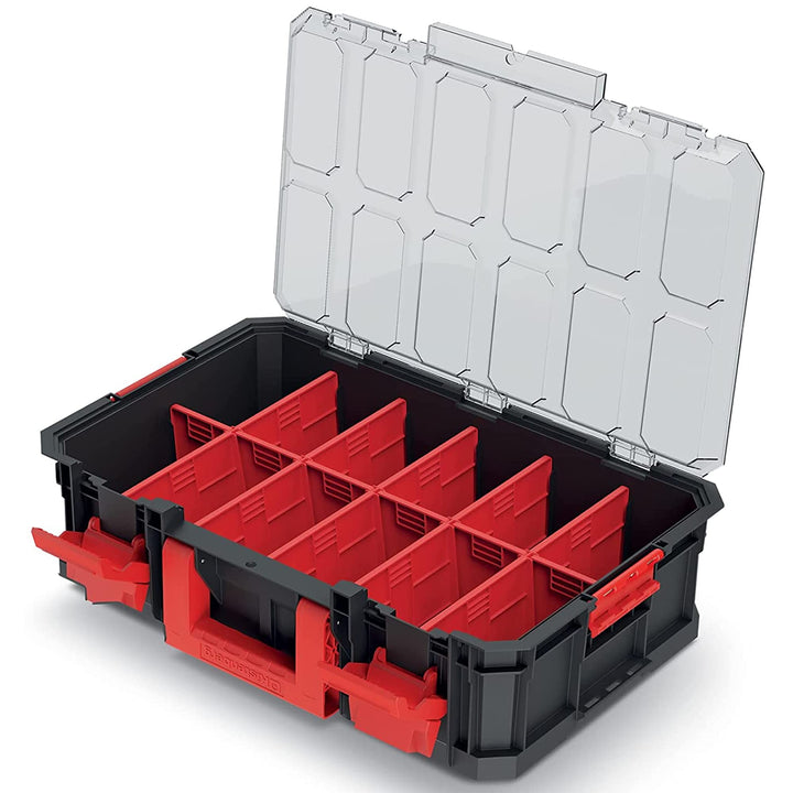 Kistenberg Sortimentskasten Sortimentsbox Werkzeugkiste Kleinteile Organiser (mit Trennsege / Trennw