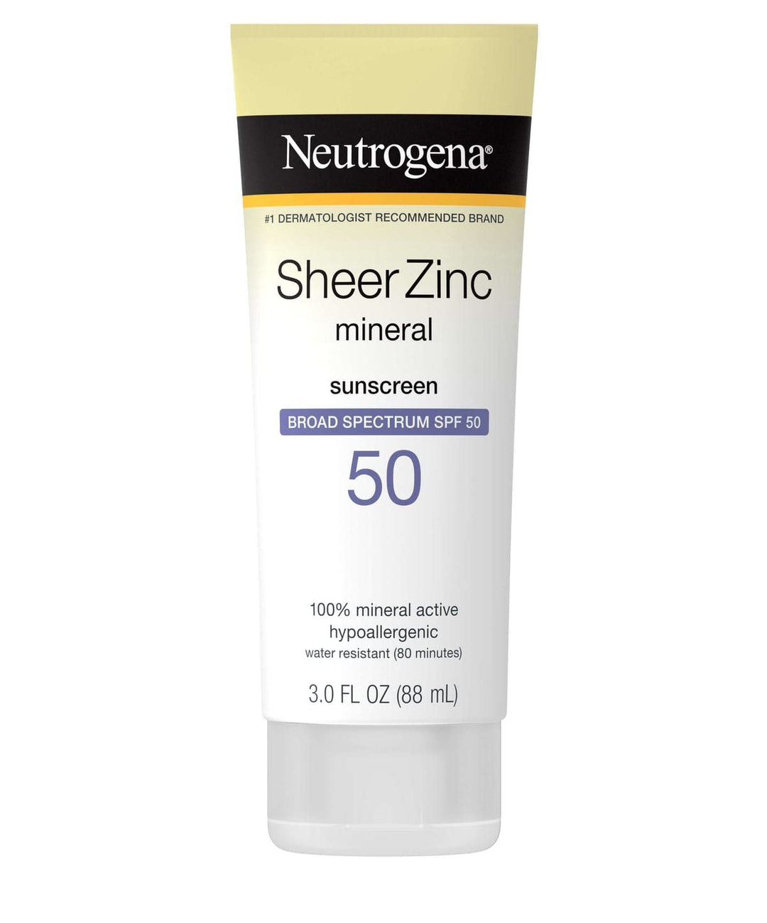 Neutrogena Sheer Zinc Dry Touch Spf#50 Sonnenschutz 3 Unzen (88ml)