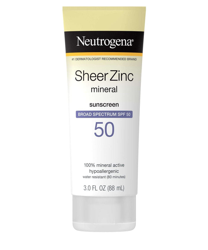 Neutrogena Sheer Zinc Dry Touch Spf#50 Sonnenschutz 3 Unzen (88ml)