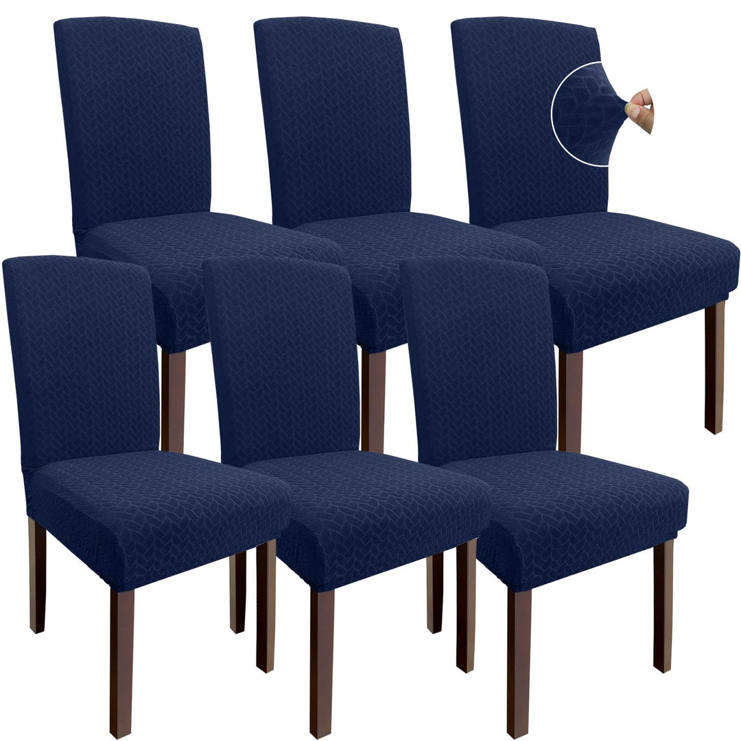 Granbest 2023 Neues Muster Super Dehnbar Dining Stuhlhussen, Verdickte Jacquard Stuhl Slipcover für